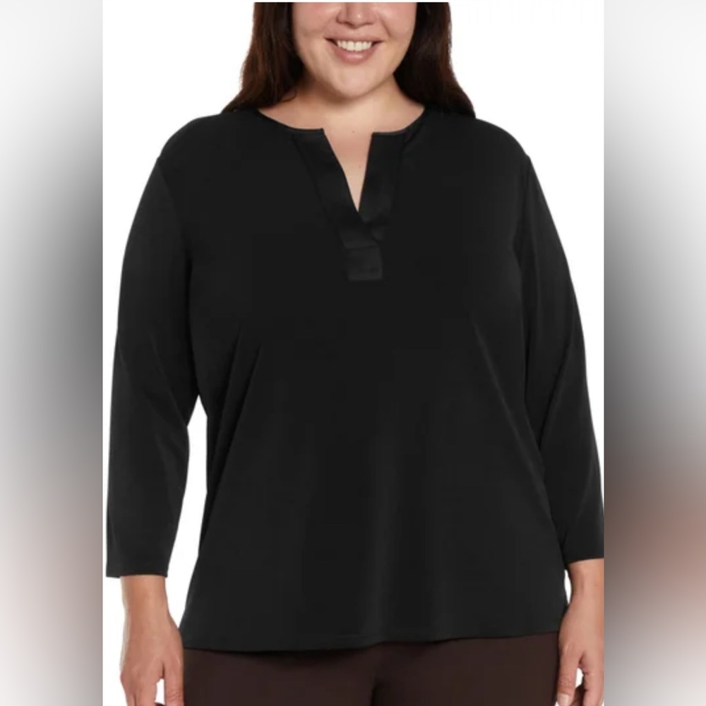 Elegant Black Women's Top